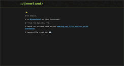 Desktop Screenshot of jnewland.com